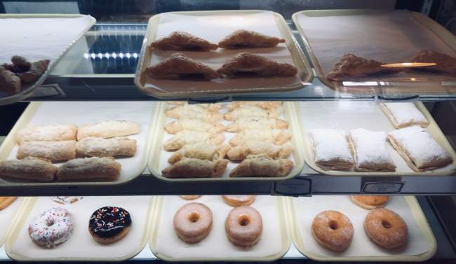 Various bakery items from El Rinconcito Bakery & Cafe Geneva, NY
